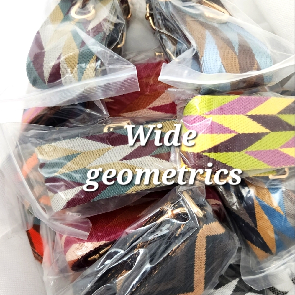 WIDE GEOMETRICS 2 inches wide